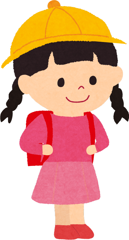 小学生の女の子 フリーイラスト素材 いらすとさん